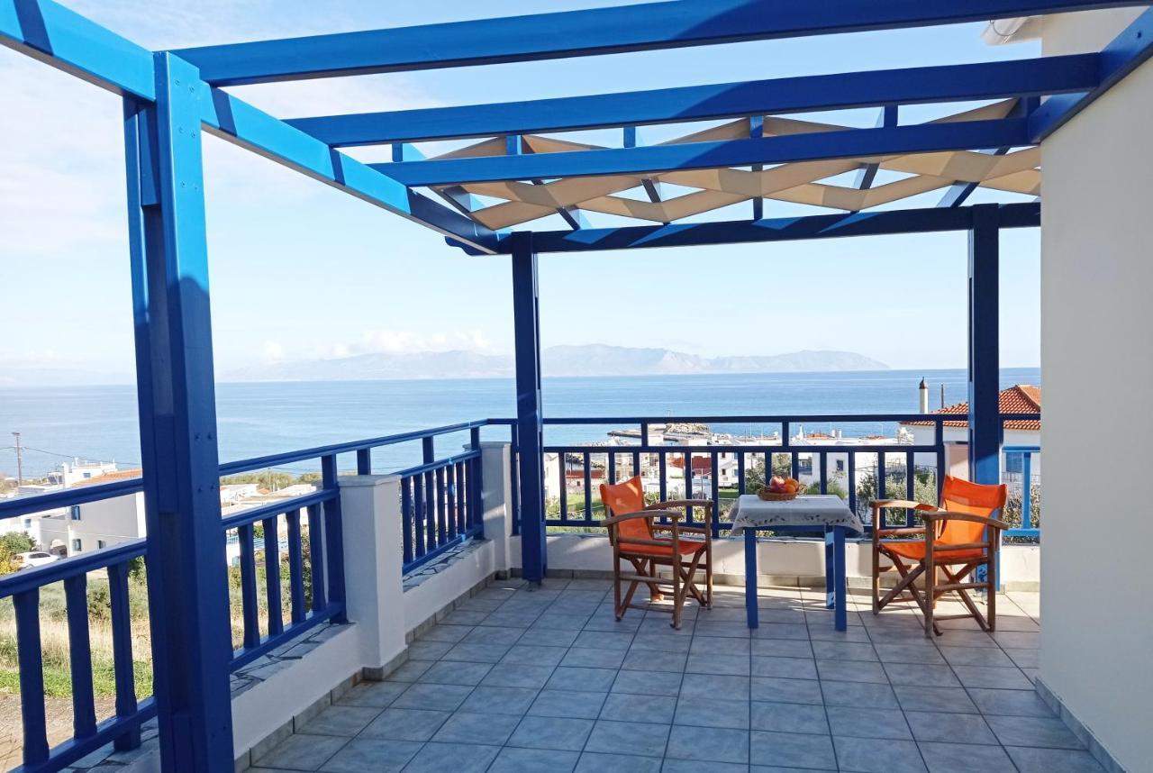 Evangelia House Sea View Apartments Agia Pelagia  エクステリア 写真