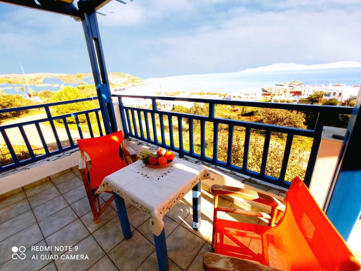 Evangelia House Sea View Apartments Agia Pelagia  エクステリア 写真