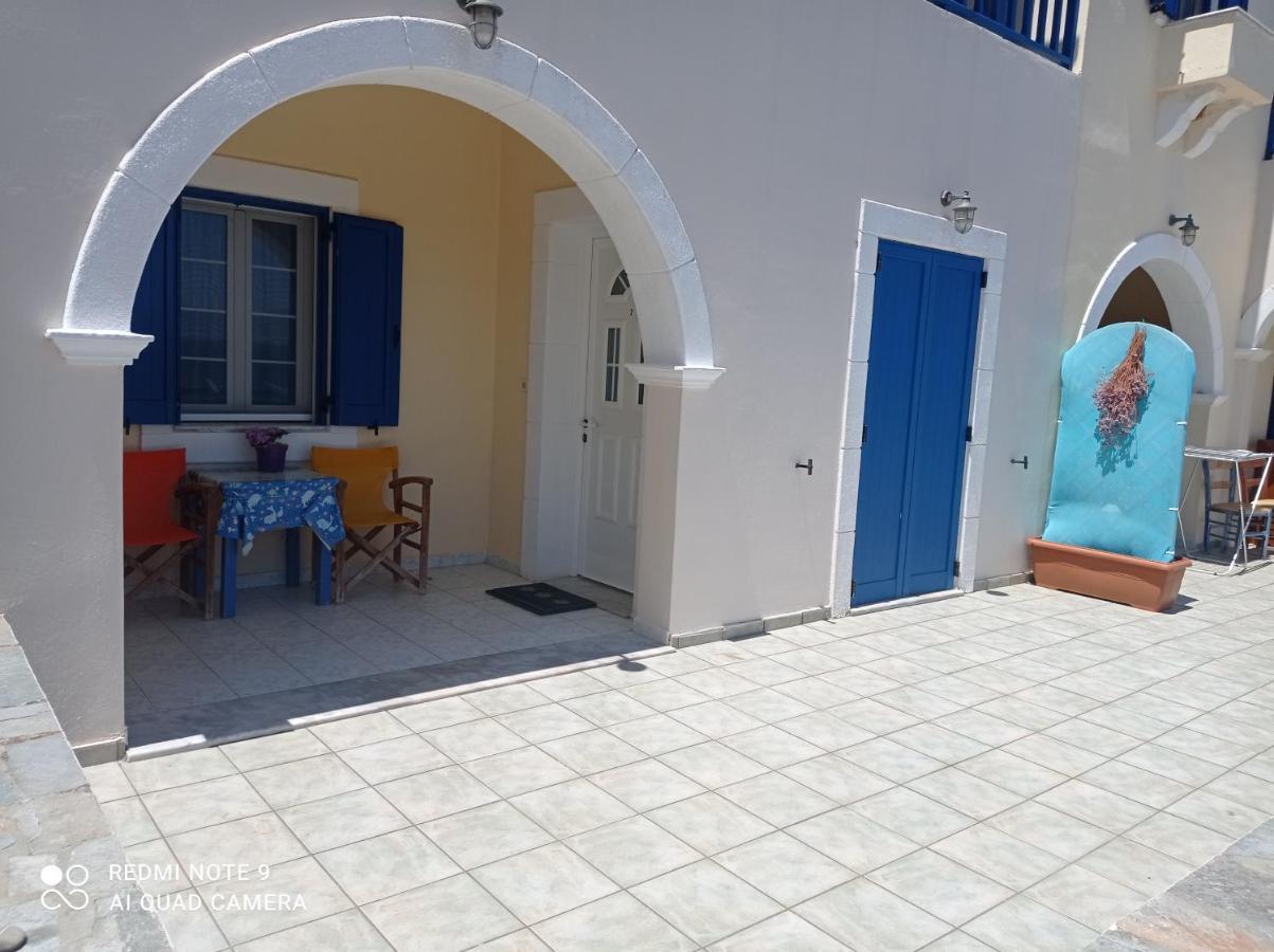 Evangelia House Sea View Apartments Agia Pelagia  エクステリア 写真