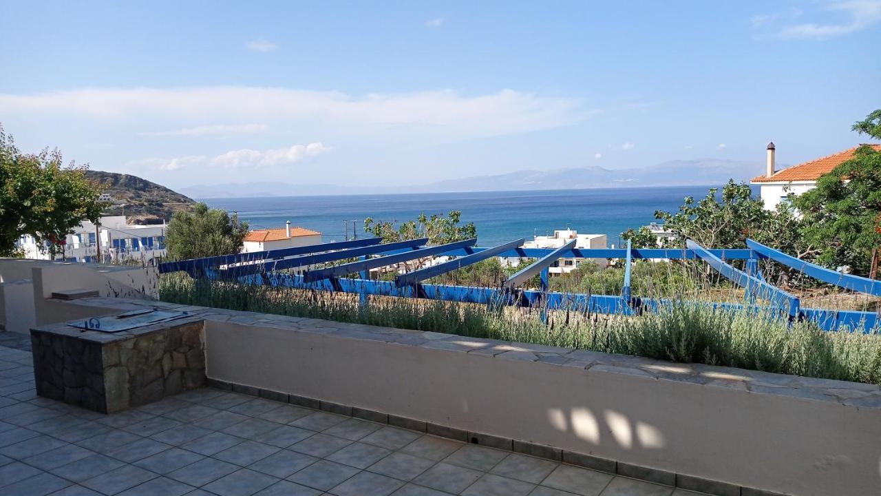 Evangelia House Sea View Apartments Agia Pelagia  エクステリア 写真