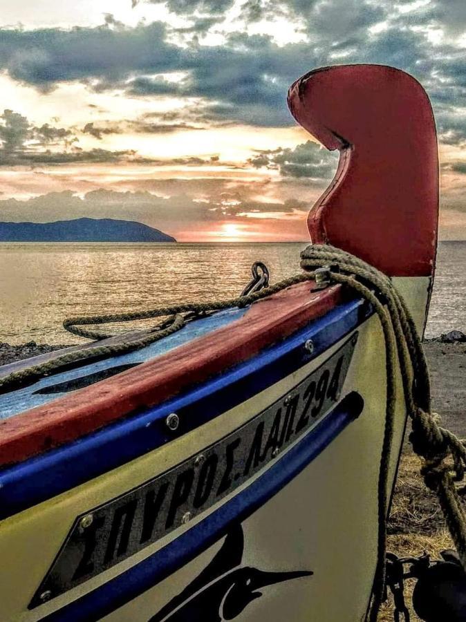 Evangelia House Sea View Apartments Agia Pelagia  エクステリア 写真