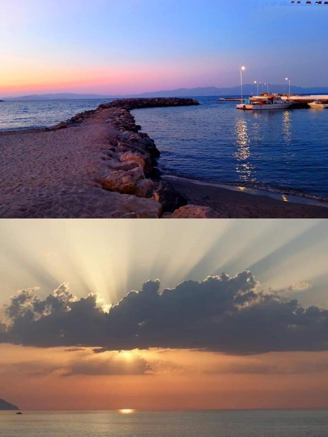 Evangelia House Sea View Apartments Agia Pelagia  エクステリア 写真