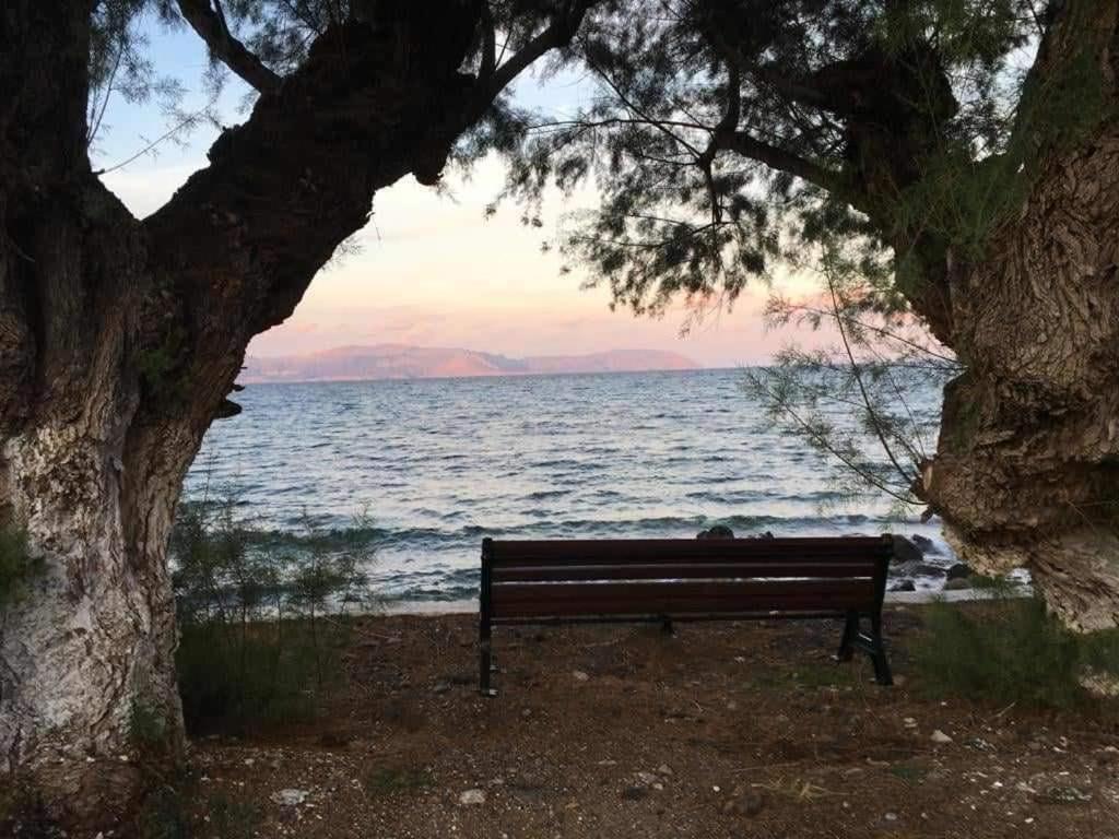 Evangelia House Sea View Apartments Agia Pelagia  エクステリア 写真